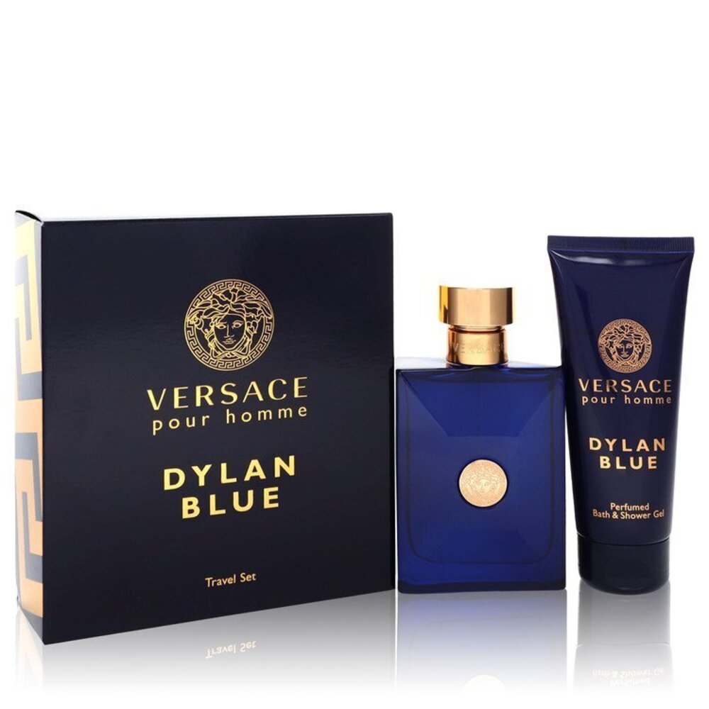 Versace Pour Homme Dylan Blue by Versace Gift Set -- 3.4 oz Eau de Toilette Spra